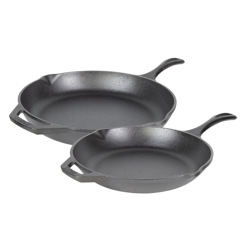 Lodge Chef Collection 2pc Set (10" & 12" Skillet) - Image 1
