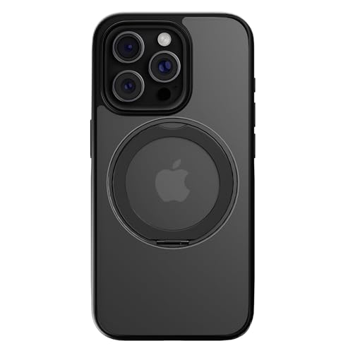 DailyObjects Polycarbonate Case for iPhone 13 Pro Max Compatible with Mag-Safe Wireless Charging,Halo 2.0 with Rotatable Stand Slim Shockproof Back Cover - Image 1