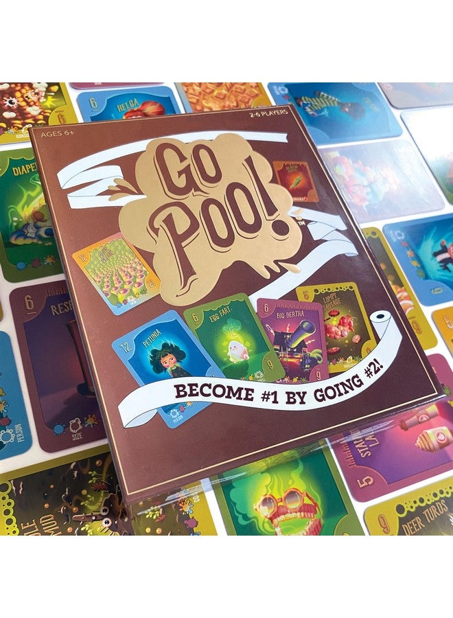 Paper House Productions Paper House: Go Poo! The Game - Laugh Out Loud Funny Card Collection Game, Family Game Night, Hilarious Toilet Humor, Adults Kids Age 6+, 2-6 Players - Image 5