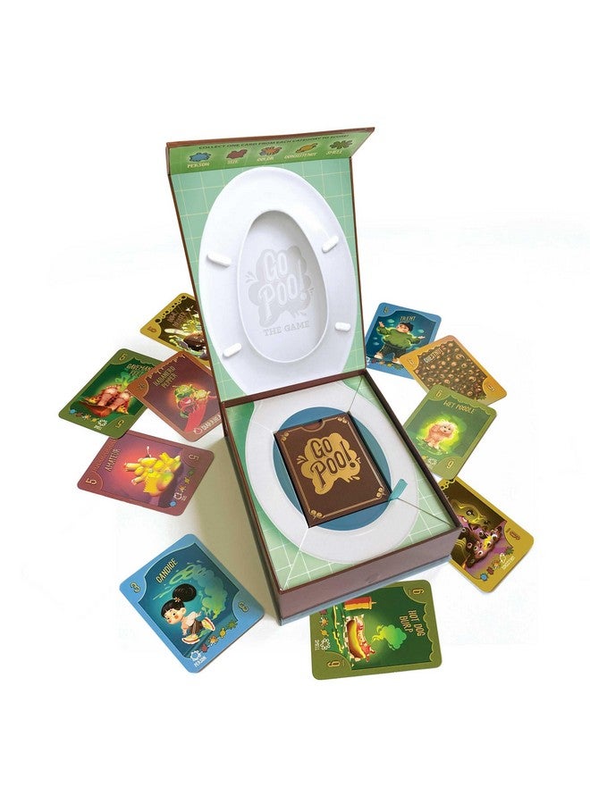 Paper House Productions Paper House: Go Poo! The Game - Laugh Out Loud Funny Card Collection Game, Family Game Night, Hilarious Toilet Humor, Adults Kids Age 6+, 2-6 Players - Image 2