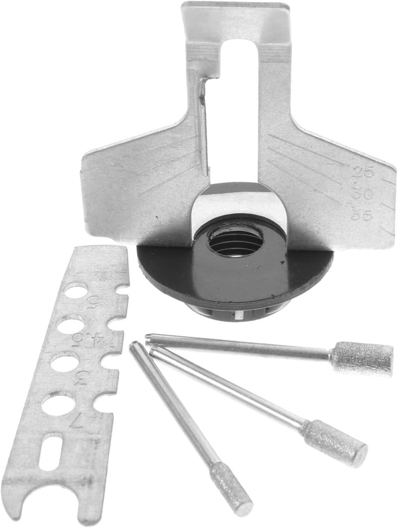 VICASKY 3sets Electric Chainsaw Sharpener Tool Angle Guide Grinding File for Efficient Chainsaw Chain Maintenance and Polishing of Garden Tools - Image 4