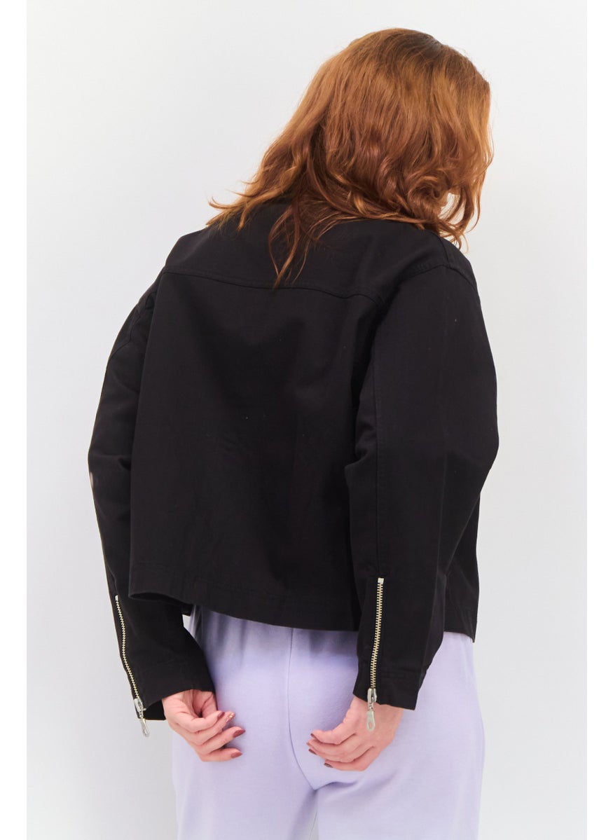Puma x The Ragged Priest - Women Sportswear Fit Long Sleeves Outdoor Jacket, Black - Image 1
