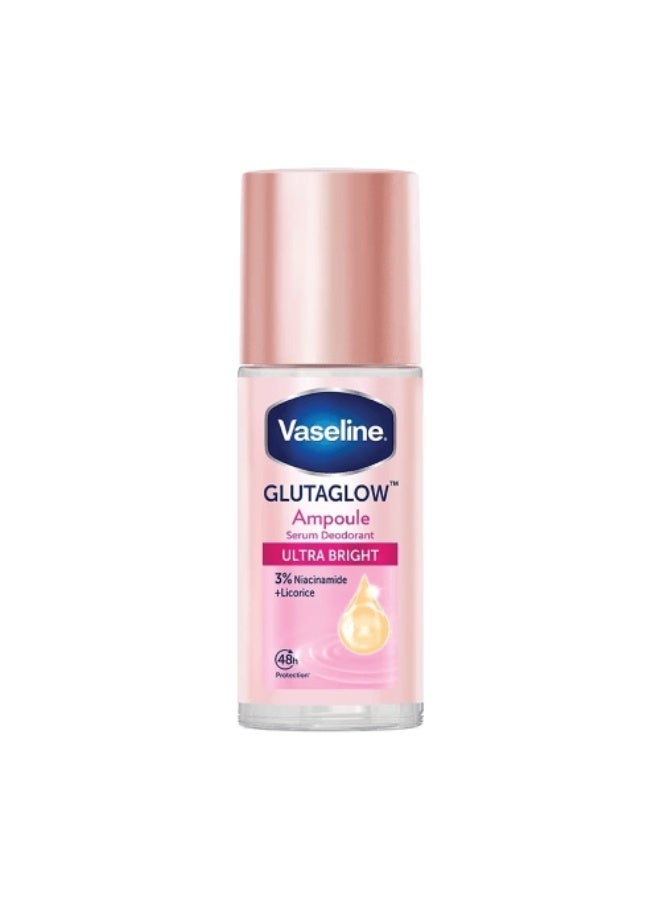 Vaseline GlutaGlow Ultra Bright Ampoule Serum Deodorant - 45ml - Image 3