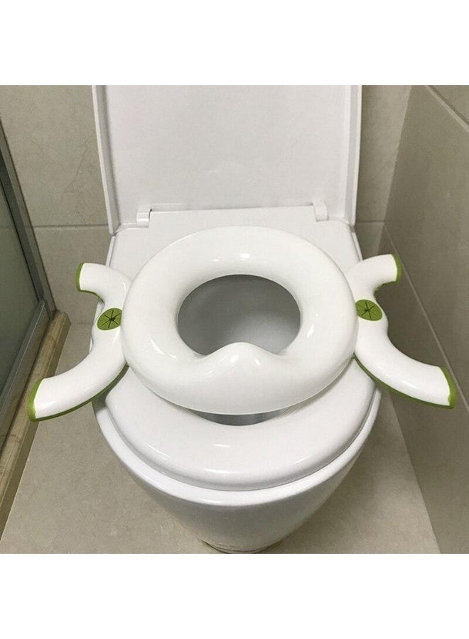 2-in-1 Foldable Portable Kids Potty Training Seat – Travel Toilet Trainer with Stable Anti-Slip Legs – Compact Toddler Potty for Home, Car & Outdoor Travel - Image 5