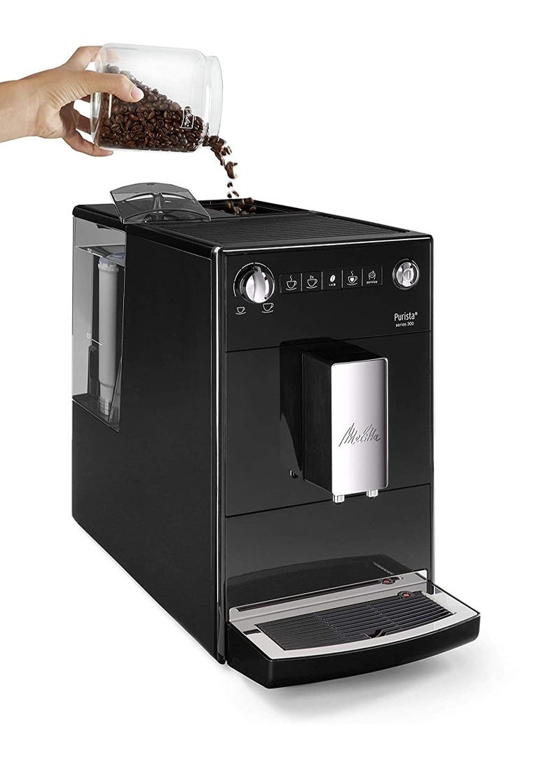 Melitta PURISTA Automatic Espresso Coffee Machine with Grinder | 2 Years Warranty | Black  - Image 2