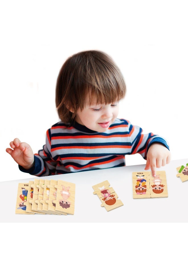 Viga Getting Dressed Sequence Puzzle Set - Image 3