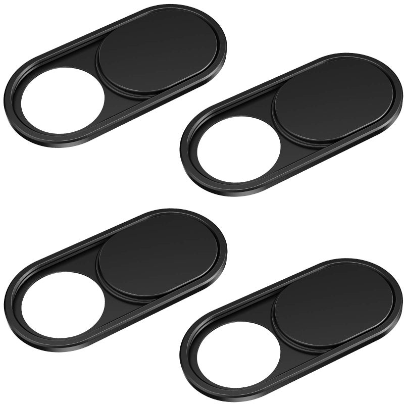 CloudValley Webcam Cover Slide 0023in Camera Cover for Laptops MacBook Pro MacBook Air iMac iPad PCComputer Tablets UltraThin Web Blocker Protecting Your Privacy 4Pack - Image 2