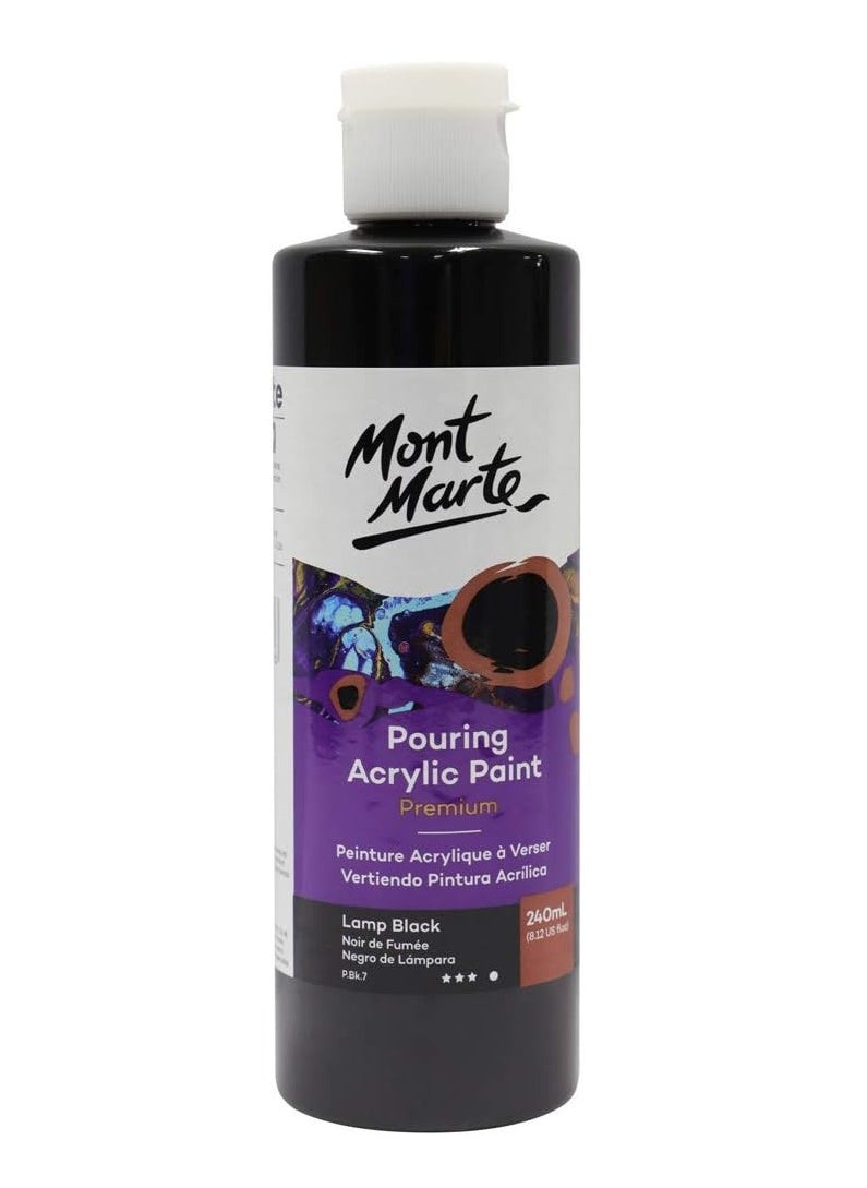 Premium Pre-mixed Pouring Acrylic Paint Black 240ml Content - pzsku/Z1548D5BED7DB9C102DABZ/45/_/1717490417/5e2038b2-0a43-49e8-989a-bc4461212a83