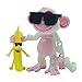 Xonery 3D Printed Monkey Kids Toy Articulated Animal Figurine Executive Desk Toys Festive Holiday Desk DecorValentines Day GiftsMini Play OrnamentParty Favors Banana Snow - Image 2