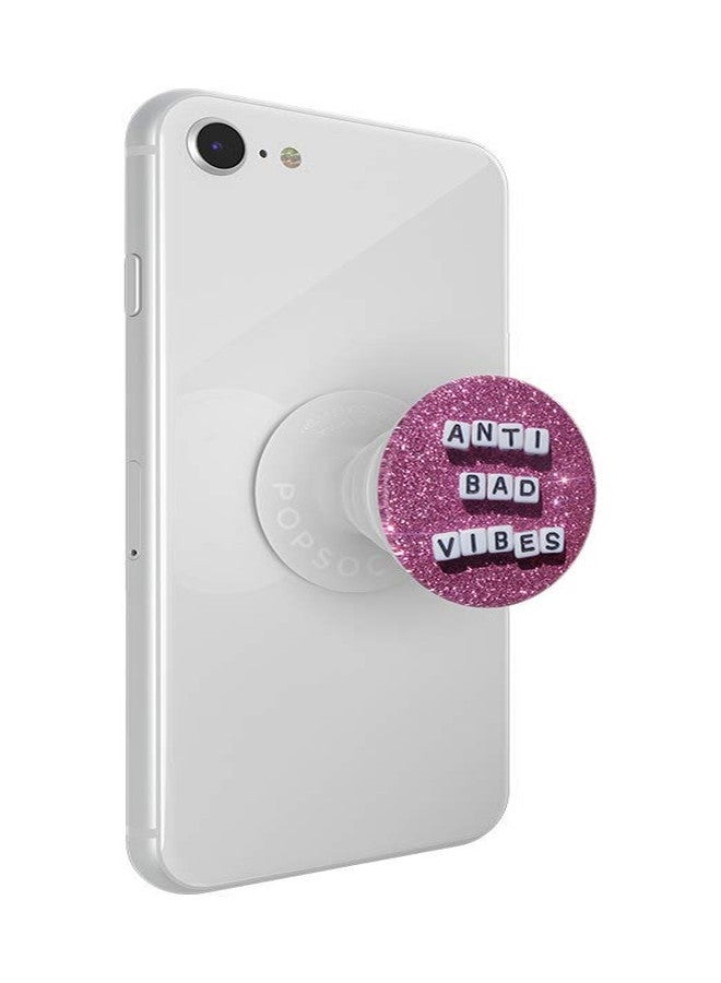 PopSockets: PopGrip Expanding Stand and Grip with a Swappable Top for Phones & Tablets - Anti-Bad Vibes - Image 4