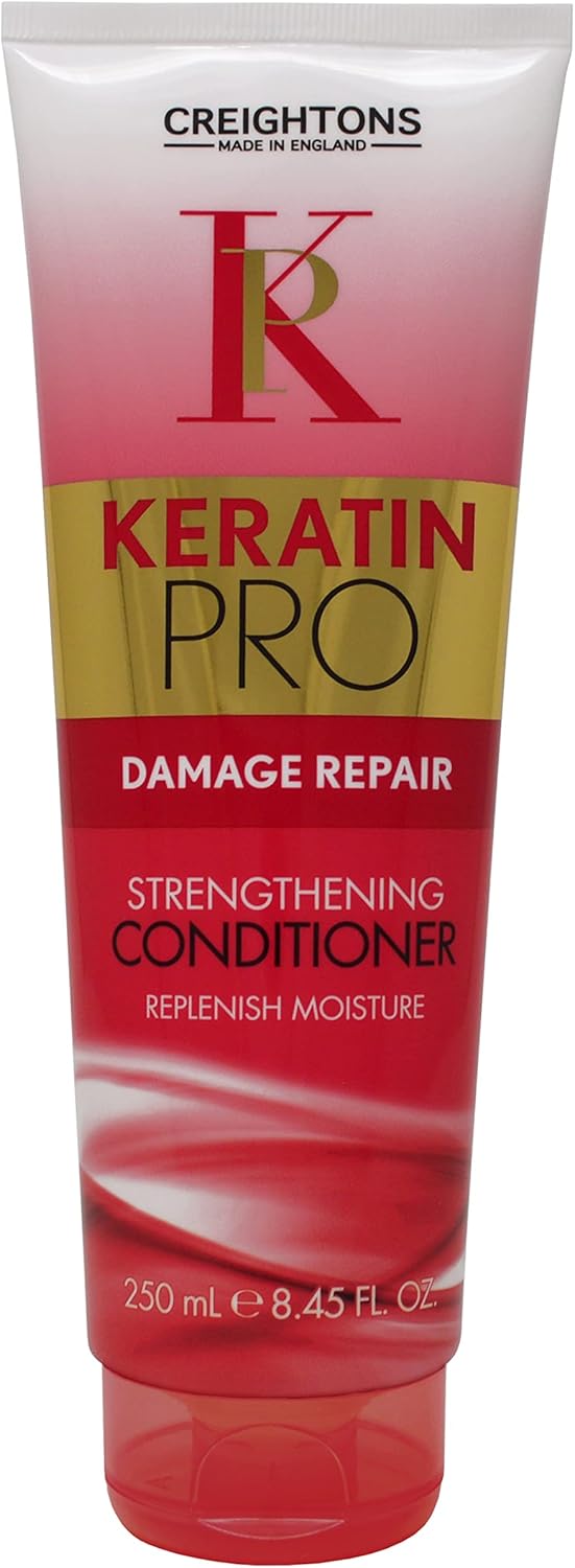Creightons Pro Keratin Strength Repair Conditioner 250ml Helps Boost Keratin Levels For Silky Smooth More Manageable Hair For Dry Damaged Hair