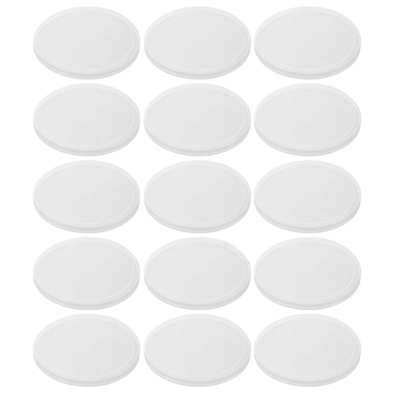 20 Pack Food Grade Aluminum Can Lids Reusable Dustproof Beer Soda Can Covers - Image 2