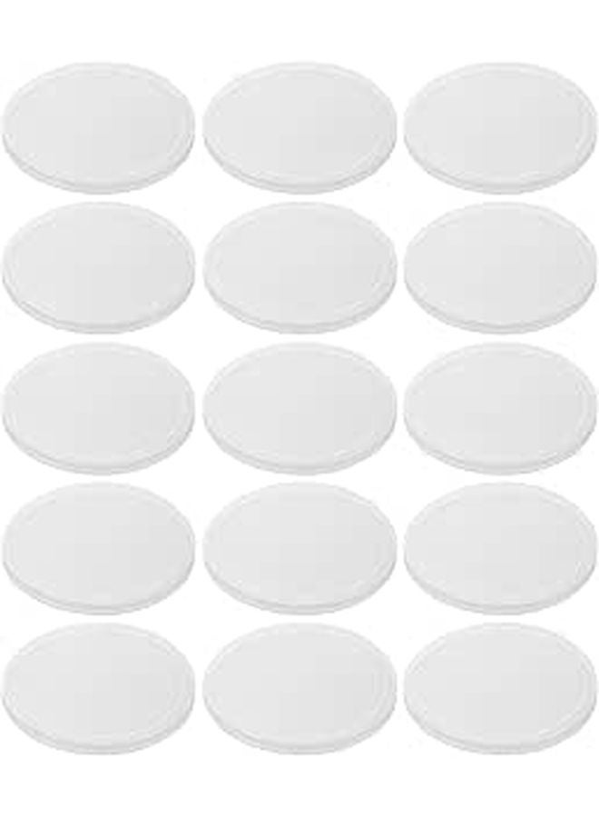 20 Pack Food Grade Aluminum Can Lids Reusable Dustproof Beer Soda Can Covers - Image 1
