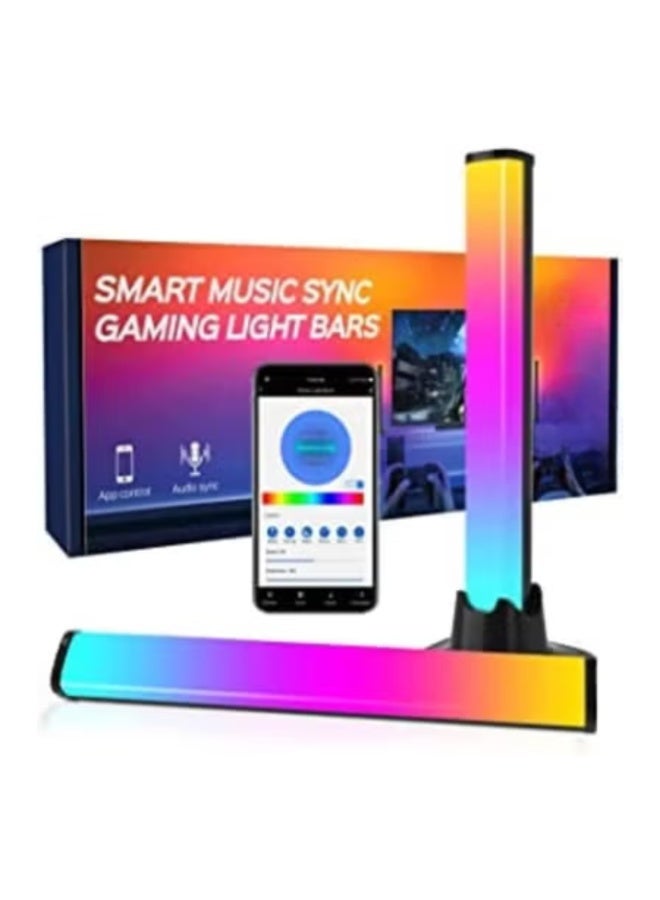 دونيكارت شريط إضاءة Dunekart Smart Flow - إضاءة خلفية محيطية RGB، وإضاءة LED متزامنة مع الموسيقى مع تحكم عبر التطبيق، و12 وضعًا للكمبيوتر والتلفزيون وديكور غرفة النوم - Image 1