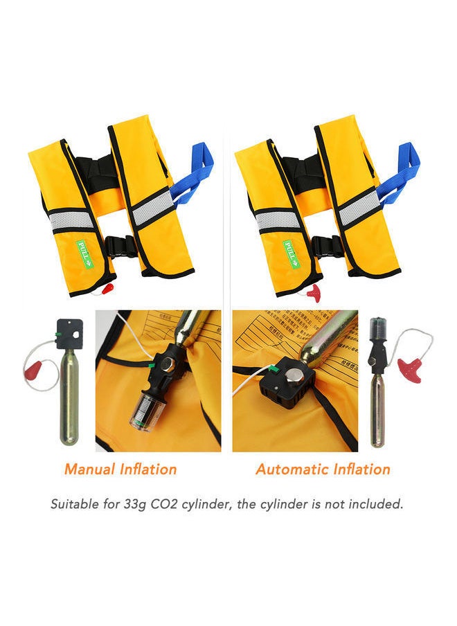 NIBEMINENT Adult Inflatable Life Jacket with Reflector Manual Type  - Image 4