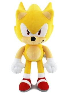Generic Sonic The Hedgehog 11.8" Plush Toys, for Knuckles Shadow Tails Plush Doll Toys Gifts for Boys and Girls Cartoon Character Plush Children (Super Sonic)  - Image 1