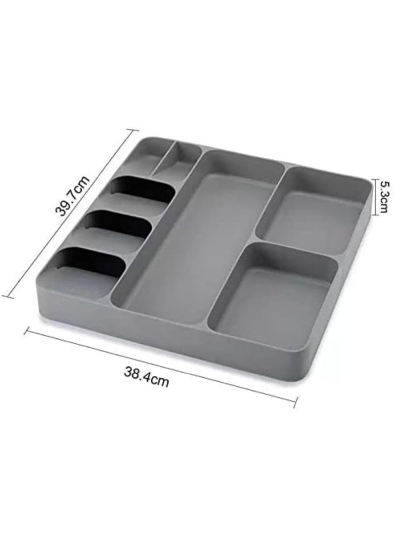 منظم ادوات تناول الطعام درج معالق وشوك وسكاكين B - Image 4