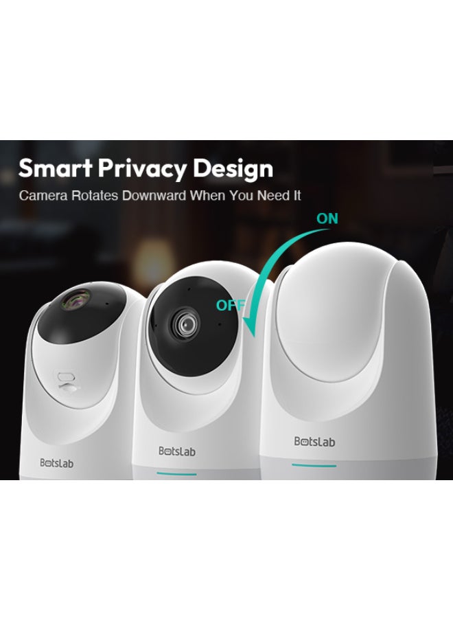Botslab C212 3-Pack Outdoor Security Cameras | 1080p HD, AI Motion Detection, Full-Color Night Vision, IP66 Weatherproof, Smart Home Integration & Easy Setup  - Image 3