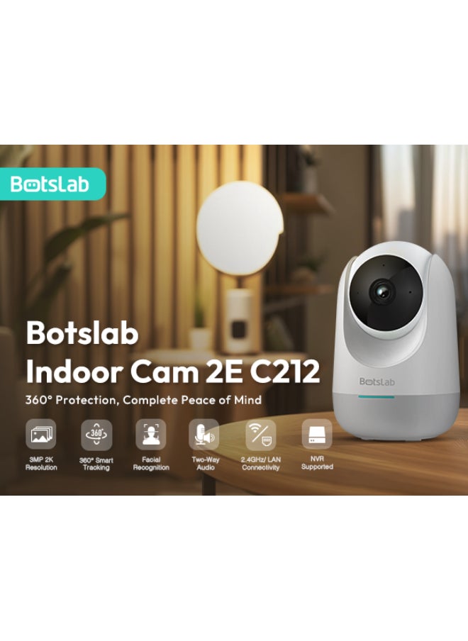 Botslab C212 3-Pack Outdoor Security Cameras | 1080p HD, AI Motion Detection, Full-Color Night Vision, IP66 Weatherproof, Smart Home Integration & Easy Setup  - Image 2