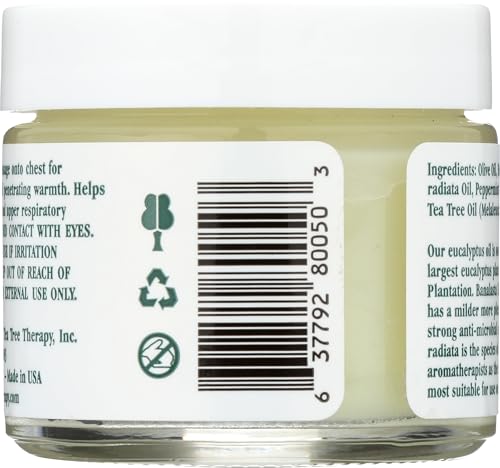 Tea Tree Therapy Eucalyptus Australian Chest Oil, Lavender Peppermint and Tea Tree, 2 Ounce,80050 - Image 2