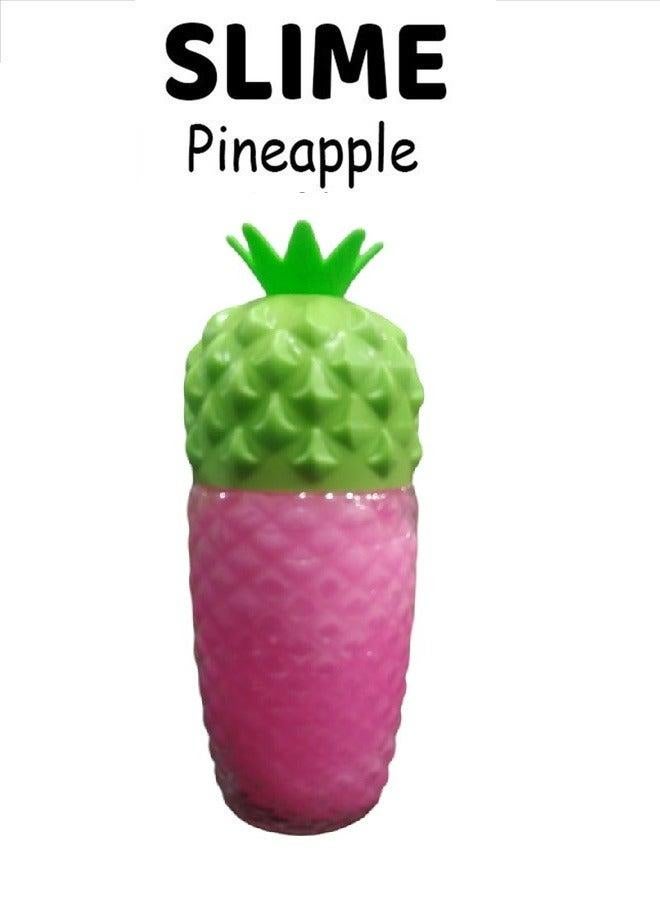 Pineapple Slime Crystal Mud Glitter (Pink)