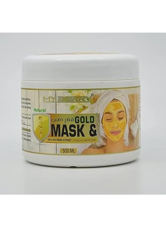 Gold face mask from My Berry, size 500 ml - pzsku/Z1549CC50415DE918F906Z/45/_/1729693881/db96271a-f0ed-4f9c-8187-46e0ad16c540