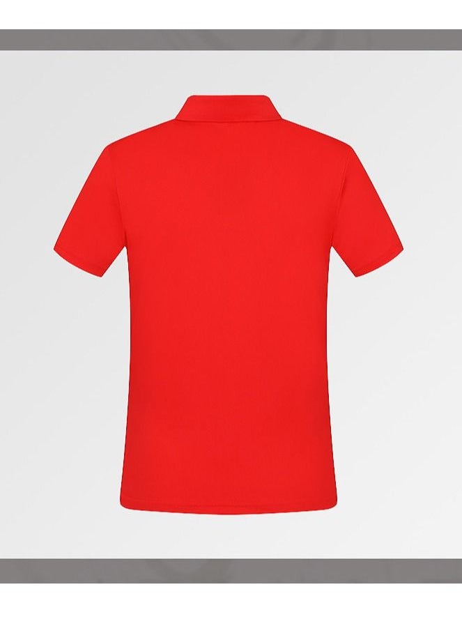UTDOORWEAR - Summer Sports Casual Quick Dry Solid Color Men's POLO Short Sleeve T-Shirt - Image 1