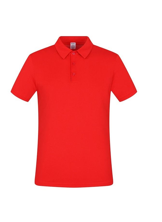 UTDOORWEAR - Summer Sports Casual Quick Dry Solid Color Men's POLO Short Sleeve T-Shirt - Image 1