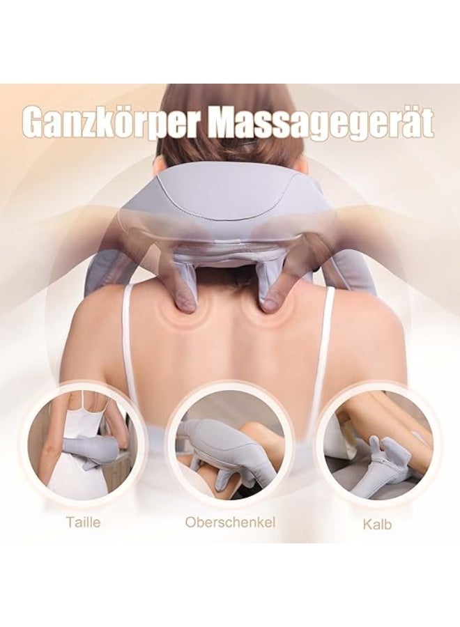 Neck Massager with Heat – Wireless Shiatsu Deep Tissue Massager for Neck, Shoulders, Back, and Legs – Ideal Pain Relief and Relaxation for Daily Use - Image 3