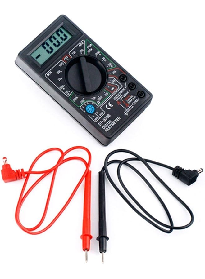 Lcd Digital Multi Meter Voltmeter Ammeter Ohm Dt-830B With Ac Dc Voltage Tester