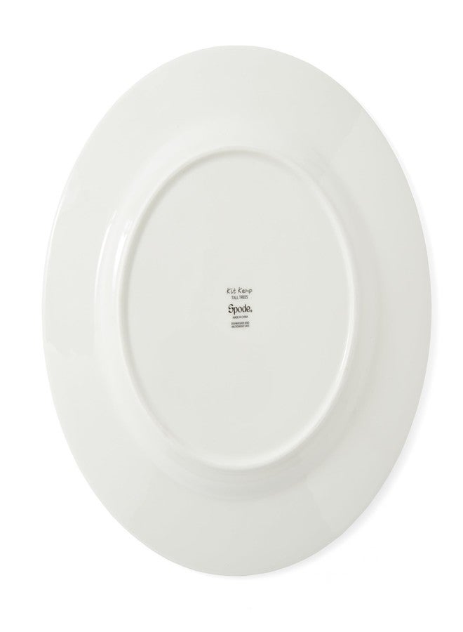 Spode Kit Kemp 11" Tall Trees Dinner Plate | Enchanted Forest Design | Stylish Table Setting | Porcelain | Dishwasher and Microwave Safe | Ideal for Pasta, Meat, Vegetables | Home & Gathering Use - Image 5