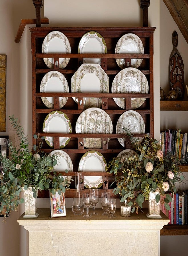 Spode Kit Kemp 11" Tall Trees Dinner Plate | Enchanted Forest Design | Stylish Table Setting | Porcelain | Dishwasher and Microwave Safe | Ideal for Pasta, Meat, Vegetables | Home & Gathering Use - Image 3