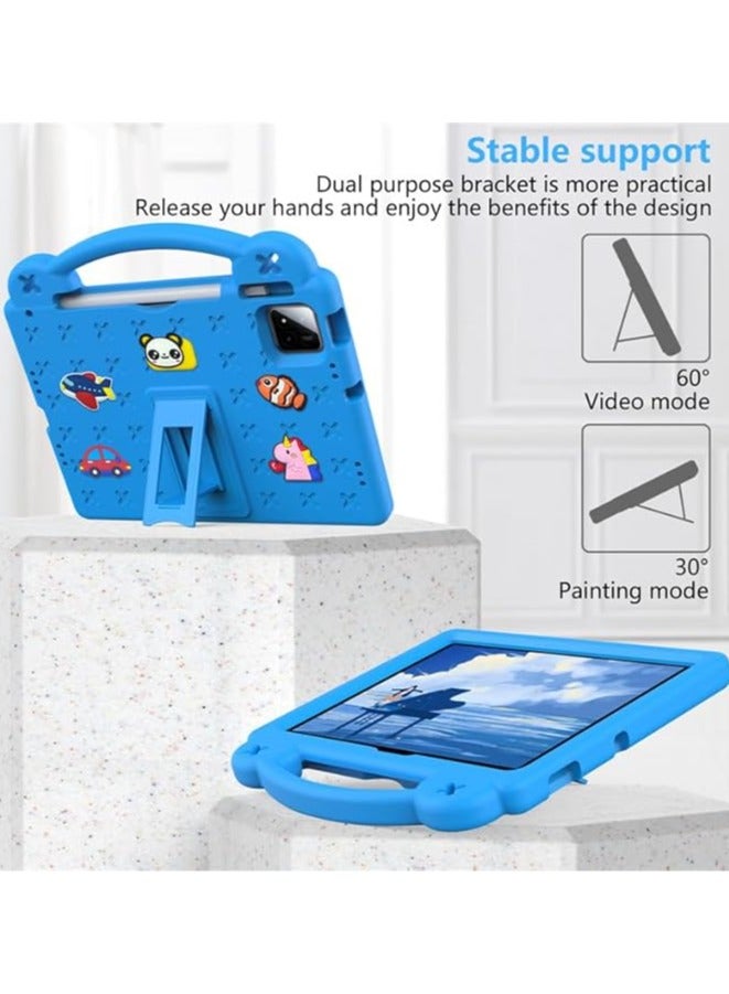 Tablet Case for Xiaomi Pad 7/Pad 7 Pro 11.2 Inch 2024, Kids Friendly Universal Shockproof Protective Case with Stand Handle - Image 3