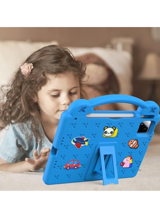 Tablet Case for Xiaomi Pad 7/Pad 7 Pro 11.2 Inch 2024, Kids Friendly Universal Shockproof Protective Case with Stand Handle - Image 5