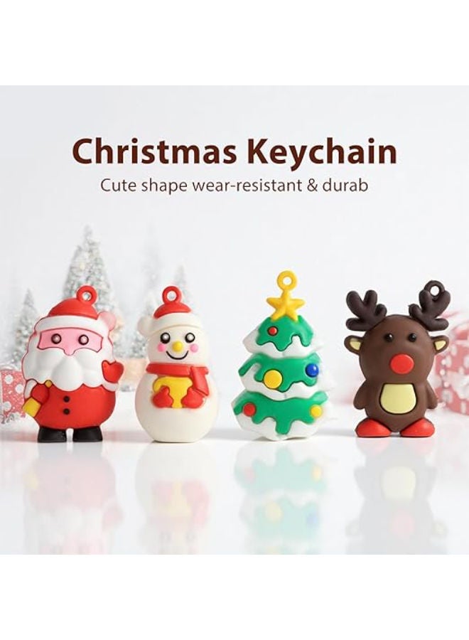 4 pieces - Christmas Keychains - Image 2