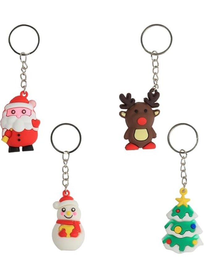 4 pieces - Christmas Keychains - Image 1