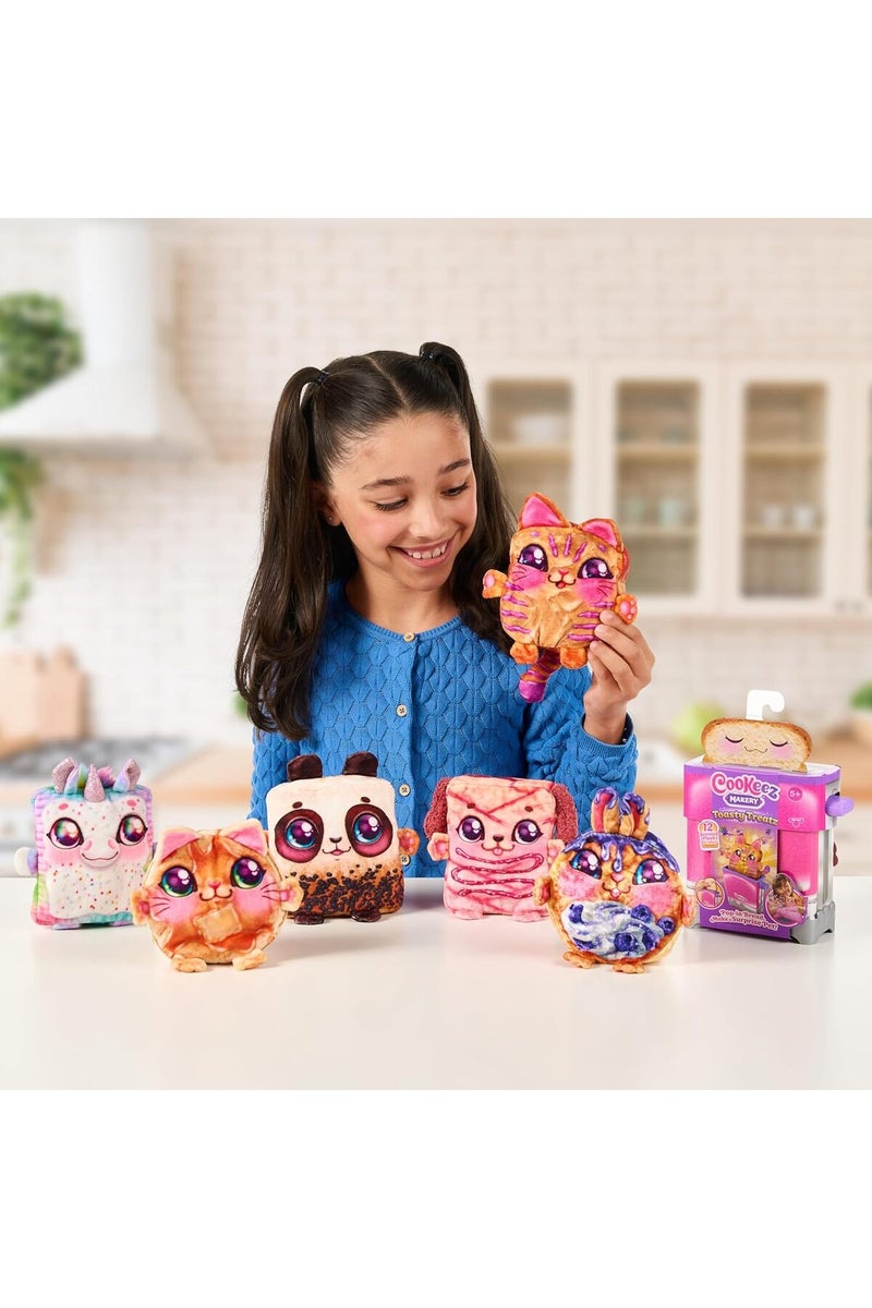 Cookeez Makery محماص توستي تريتز مع دمية عطرية، أنماط متنوعة، للأعمار 5 وما فوق - Image 4