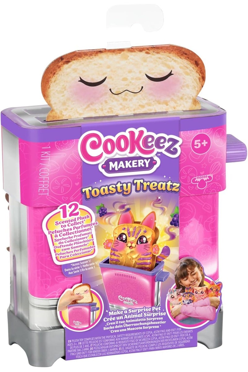 Cookeez Makery محماص توستي تريتز مع دمية عطرية، أنماط متنوعة، للأعمار 5 وما فوق - Image 2