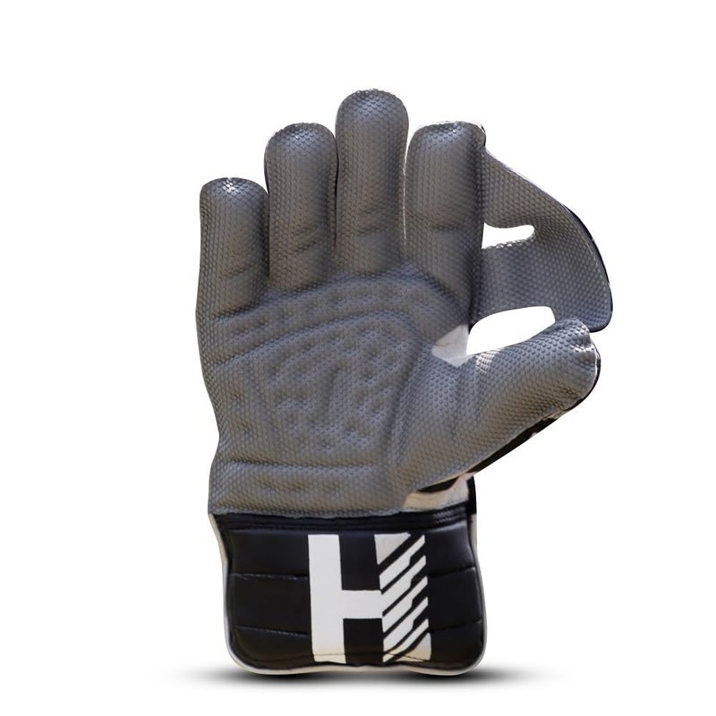 Heega Choice of Champion Heega Heritage Wicket Keeping Gloves Black (Youth) - Image 2