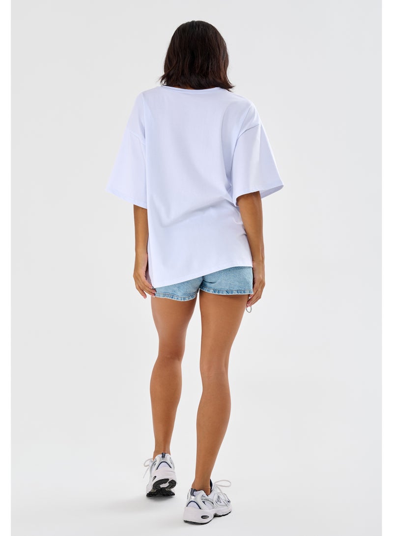 Bona Fide Bona Fide T-Shirts for Women – Women Summer Tops – Comfortable T Shirt with Short Sleeve - Image 2