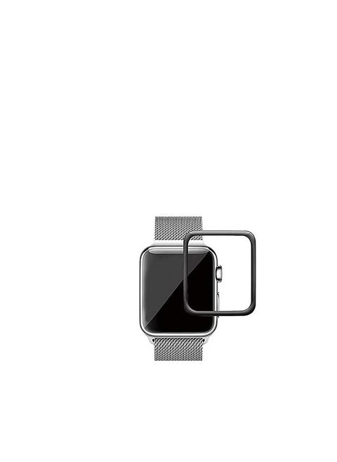 Black Flexible PMMA Full Cover Explosion-Proof Screen Protector Film for Apple Watch 44mm