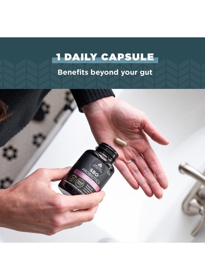 Ancient Nutrition Probiotics for Women, Once Daily Women's Probiotics 30ct, Digestive Support and Reduces Occasional Bloating, Made with Chaste Tree Berry and Amla Berry, 25 Billion CFUs* - Image 4