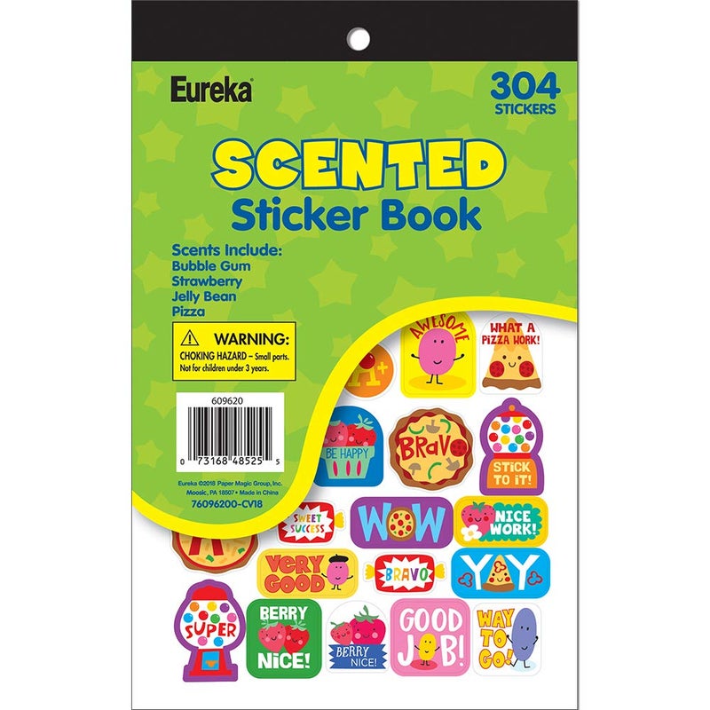 Eureka 609620 Scented Motivational Stickers for Teachers, Parents, and Children, Multicolor, 302 Pieces - Image 3