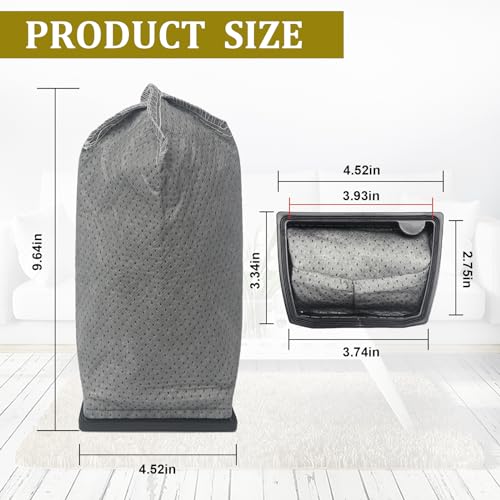 GZJoSum HEPA Cloth Filter Bags Replacement for Hoover Porta Power Swingette S1015 S1029 CH30000 Commercial Canister Vacuum Cleaner Bag, Replace 43662023 (6 Pack) - Image 3