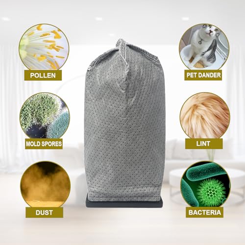 GZJoSum HEPA Cloth Filter Bags Replacement for Hoover Porta Power Swingette S1015 S1029 CH30000 Commercial Canister Vacuum Cleaner Bag, Replace 43662023 (6 Pack) - Image 5
