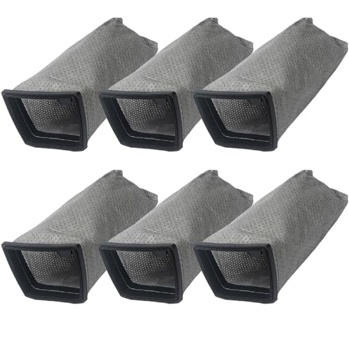 GZJoSum HEPA Cloth Filter Bags Replacement for Hoover Porta Power Swingette S1015 S1029 CH30000 Commercial Canister Vacuum Cleaner Bag, Replace 43662023 (6 Pack) - Image 1