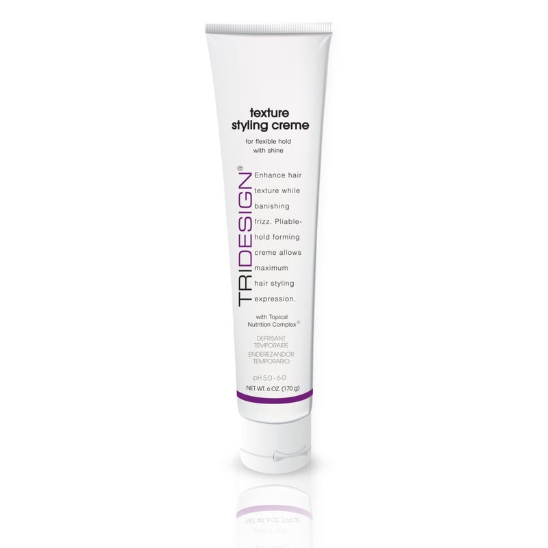 TRIDESIGN Texture Styling Creme with Topical Nutrition Complex - Hair Styling Products for Men and Women, Scented Smoothing Cream for Hair, Anti Frizz hair Products 6oz/199g Tube - Image 1