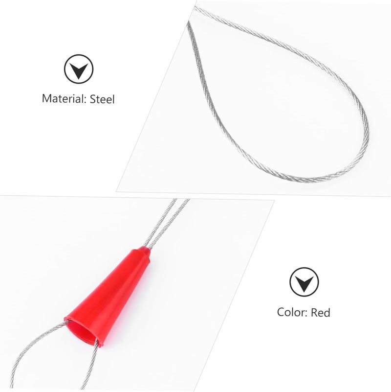 OSALADI 20pcs Wire Traction Tool Fish Tape Fastener for Efficient Cable Pulling Lightweight and Electrician Wire Installation - Image 5