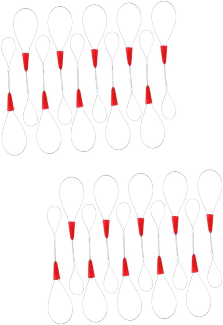 OSALADI 20pcs Wire Traction Tool Fish Tape Fastener for Efficient Cable Pulling Lightweight and Electrician Wire Installation - Image 1