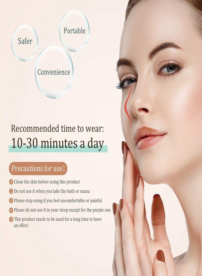 Frienda 5 Pieces Nose Shaper Slimmer Nose up Lifting Clips Silicone Wide Bridge Clips No Pain Beauty Straightening Tools for Women - Image 4